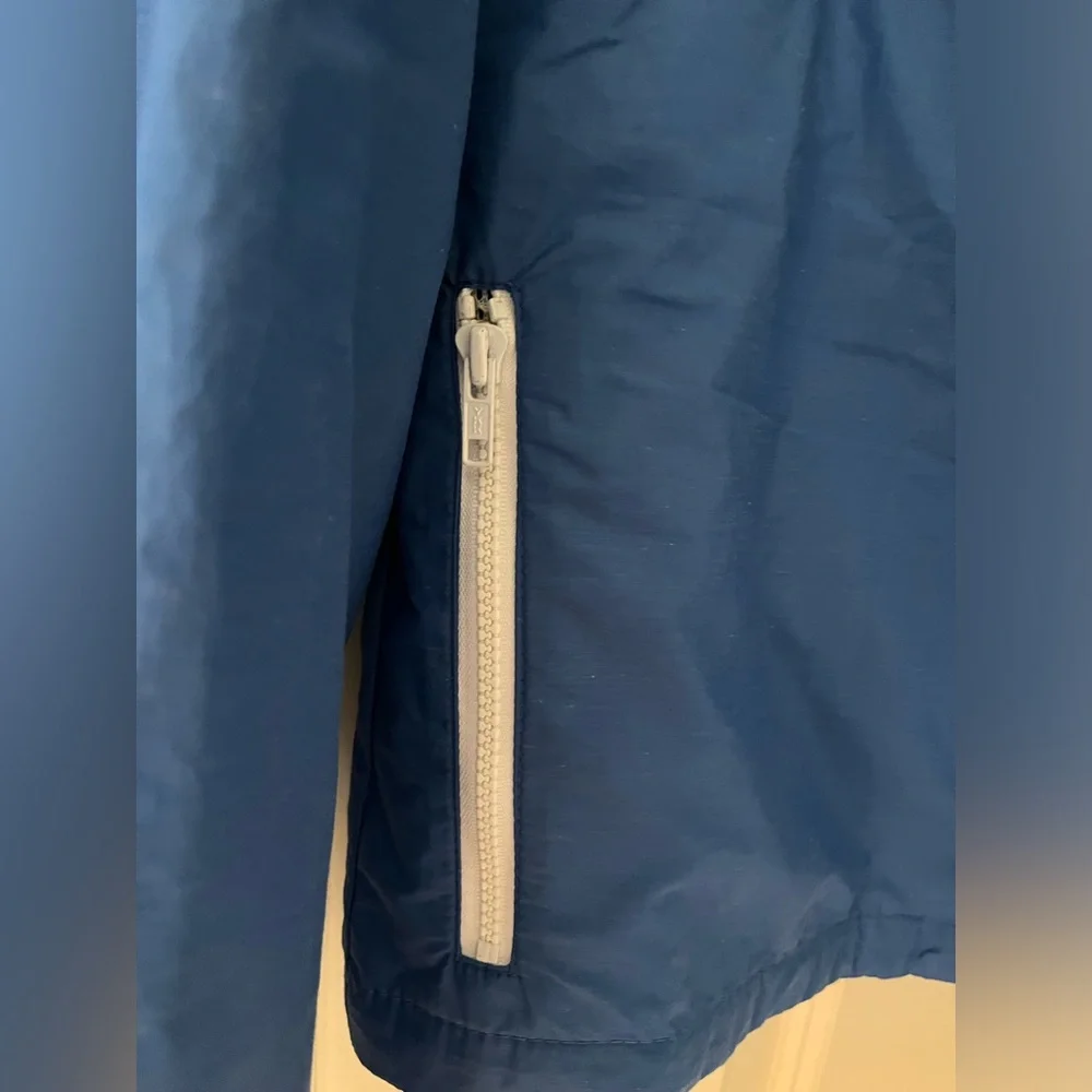 Vintage Liberty Bell Jacket, Blue-Size M windbreaker Spring coat